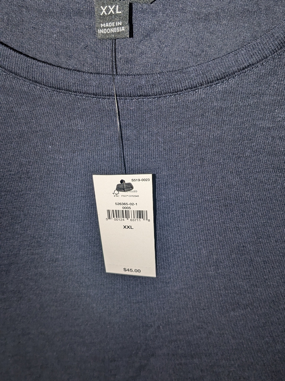 (NWT) Banana Republic Factory Navy Crewneck Tee